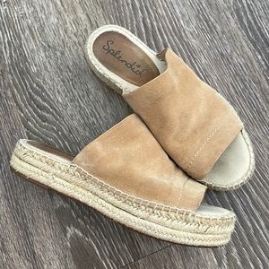 Splendid Suede Espadrille Sandals size 7